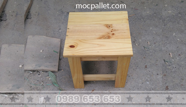 Ghế gỗ thông Pallet