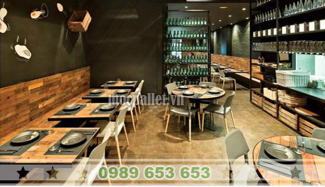 Công ty thiết kế, sản xuất đồ nội thất cho nhà hàng, quán cafe