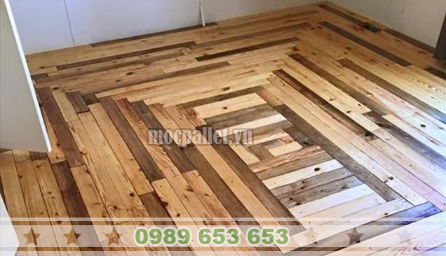 Sàn gỗ thông pallet SGT05