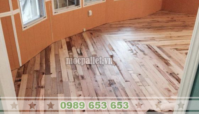 Sàn gỗ thông pallet SGT04