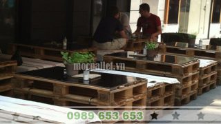 Ban ghe go thong pallet dep gia re