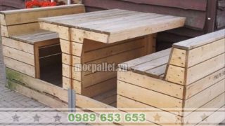 bo ban ghe go thong pallet dep gia re