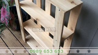 Ke de giay dep go thong pallet