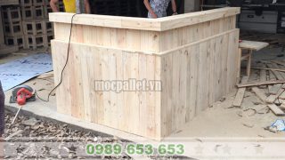 Quay bar go thong pallet dep gia re