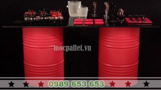 Quay bar thung phi sat dep gia re