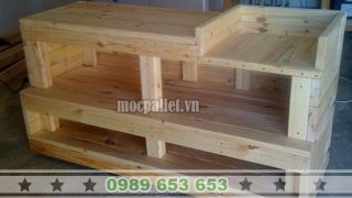 ke de giay dep go thong pallet
