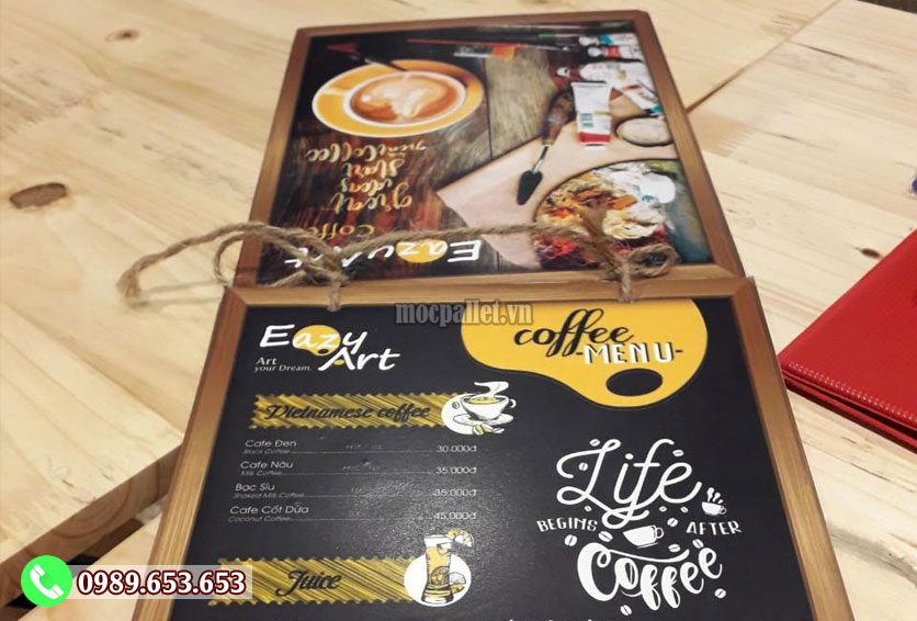 Dự án thiết kế và thi công quán cafe EazyArt -Trần Hưng Đạo - Hn